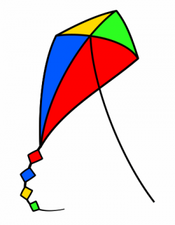Drawing a cartoon kite - Clip Art Library