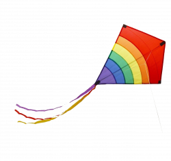 Kite clipart rainbow, Kite rainbow Transparent FREE for ...