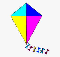 Clip Art Image Of Kite - Kite Clipart #297229 - Free ...