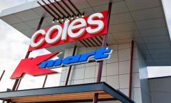 Coles and Kmart led illuminated fabricated lettering ...
