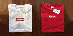 Supreme Blanks Used For Kmart Box Logo Tees | HYPEBEAST