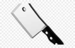 Knife Clipart Meat Cleaver - Cleaver Clipart - Png Download ...