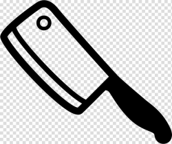 Butcher knife Cleaver Kitchen Knives, knife transparent ...