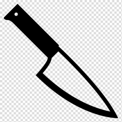 Knife line art illustration, Chef\'s knife Kitchen Knives ...