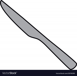 Knife cutlery eating utensil kitchen icon