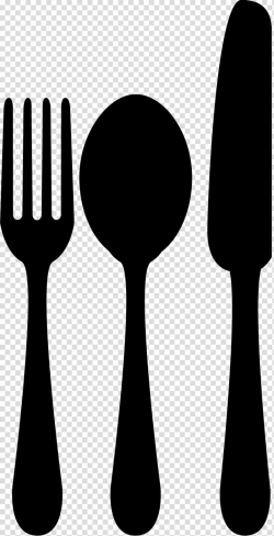 Download for free 10 PNG Fork and knife clipart silhouette ...