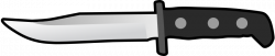Clipart: Simple Flat Knife | Clipart Panda - Free Clipart Images