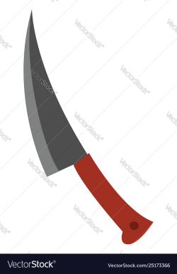 Clipart a big knife or color