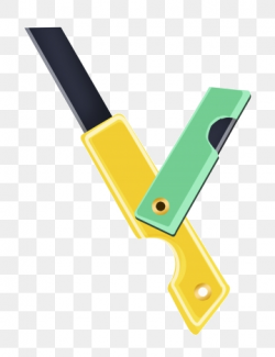 Yellow Knife Png, Vector, PSD, and Clipart With Transparent ...