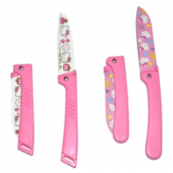 itGirl Shop HELLO KITTY FRUIT KNIFE Aesthetic Apparel ...