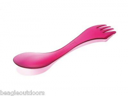 NEW Light My Fire Spork Original Spoon-Fork-Knife Combo Utensil Transparent  Pink | eBay