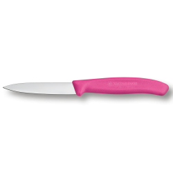 3-1/4in Paring Knife Colored Handle Pink