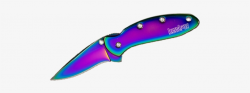 Transparent Knife - Stainless Steel Rainbow PNG Image ...