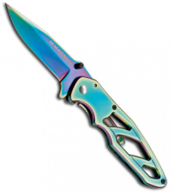 Boker Magnum Rainbow V 5 Folder 01MB627 | Get A Knife ...