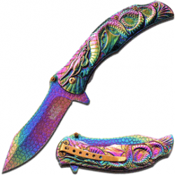 Supreme Dragon Knife- Rainbow