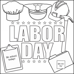 Labor day clipart black and white 1 » Clipart Station