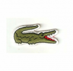 Lacoste Logo iron on patch Crocodile E074 by happysupply on ...