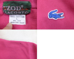 Old clothes Lady\'s polo shirt Lacoste LACOSTE logo pink blouse tops | 0OF  which casual lady\'s fashion fashion has a cute