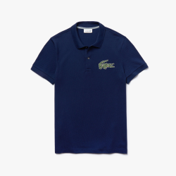Men\'s Regular Fit Croco Magic Cotton Piqué Polo