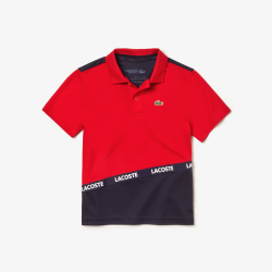 Boys\' SPORT Color-Block Breathable Piqué Polo