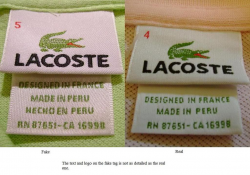 How to Spot Fake Lacoste in 2019 | Tiffany presents, Lacoste ...