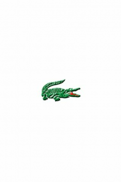 Lacoste Logo in White Background iPhone Wallpaper Download ...