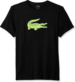 Lacoste Mens Sport Technical Jersey Tennis T-Shirt With Croc Graphic