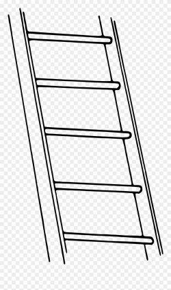 Ladder clipart black and white, Ladder black and white ...