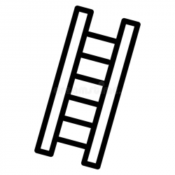 Ladder clipart black and white 3 » Clipart Station