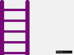 Purple Ladder Clip art, Icon and SVG - SVG Clipart