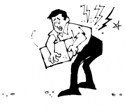 Step Ladder Safety Clipart - Clip Art Library