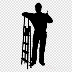 Ladder Cartoon clipart - Silhouette, Ladder, transparent ...