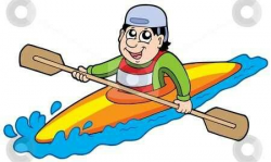 Kayaking clipart | Cartoon, Cartoon images, Kayaking