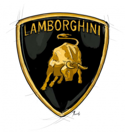 Lamborghini logo emblem