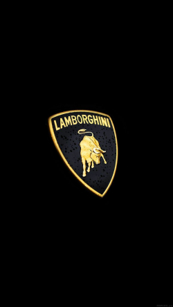 CAR LAMBORGHINI LOGO ART MINIMAL DARK WALLPAPER HD IPHONE ...