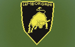 Lamborghini Logo Minecraft Project