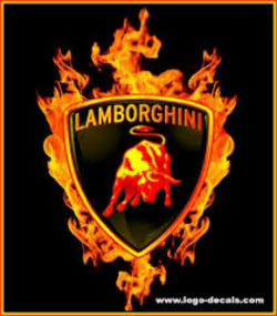 Lamborghini Logo (Red Flame) Blank Template - Imgflip