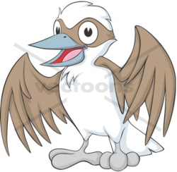 Cute Laughing Kookaburra Bird - Bird - Animals - Buy Clip ...