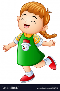 Little girl laughing and smiling