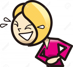 Laugh clipart Elegant Woman Laughing Clipart » Clipart Station