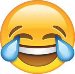 thumbs up emoji transparent laughing meme transparent