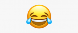 Funny Emoji Lol - Iphone Laughing Emoji Png , Transparent ...