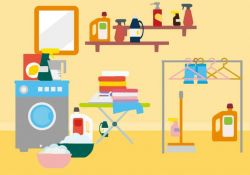 Free Laundry Room Vector - Download Free Vectors, Clipart ...