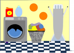 Cartoon Cartoon clipart - Room, Cleaning, Text, transparent ...
