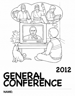 2012 General Conference: Nursery Activity Packet - Just One Mom Trying