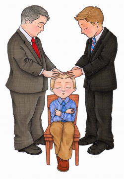 Priesthood Blessing (wonderful clip art site) | Church | Lds clipart ...