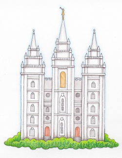 July 2016 LDS Temple Sharing Time Idea | Church | Lds clipart, Lds ...
