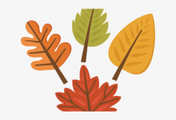 Fall Clipart Leaf - Cute Fall Leaf Clipart - Free Transparent PNG ...