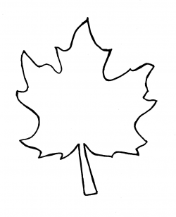 Free Autumn Leaf Outline, Download Free Clip Art, Free Clip Art on ...