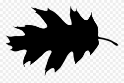 Fall Leaf Silhouette Clipart (#518168) - PinClipart